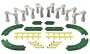 GeoTrax Rail & Road System Elevation Tracks - Flats Pack