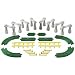 GeoTrax Rail & Road System Elevation Tracks - Flats Pack