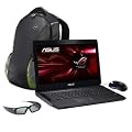 ASUS G53JW-IX162V 15.6 inch 3D Gaming series Laptop (Intel I7-740QM, Windows 7 Home Premium) comes with the laptop bag and 3D glasses
