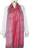Scarf Stole Womens Accessory Pure Silk Rectangular 28  x 80  (psrf045)