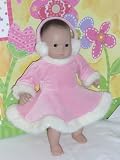 Bitty Twins GIRL Doll Clothing - Pink Ice Skating Skates Dress - fits American Girl 15