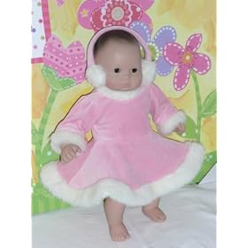 Pink Ice Skating Skates Dress fits American Girl 15