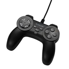 ELECOM 10ボタンUSBゲームパッド JC-U2410TBK