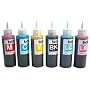 Ink refill set for CIS/CISS or refillable cartridges using Epson 77, 78 ink: Artisan 50