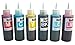 Ink refill set for CIS/CISS or refillable cartridges using Epson 77, 78 ink: R260, R280, R380, RX580, RX595, RX680