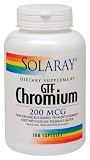 Solaray - Gtf Chromium, 200 mcg