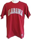 Alabama T-Shirt - Alabama Crimson Tide S/S Campus Yard Embroidered Tee