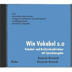 Integriertes Lehrbuch der russischen Sprache : Win Vokabel 5.0 Russisch, 1 CD-ROM Vokabel- und Rechtschreibtrainer mit Sprachausgabe. F�r Windows 95/98/NT