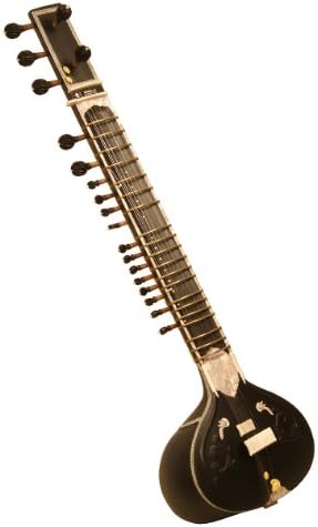 Sitar, Standard, 7-Str, Single, Black