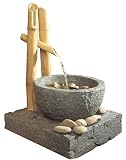 Review Furniture On The Web  / Beautiful Bamboo and Bowl Table Or Floor Fountain