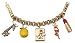 Betsey Johnson Women's  Pop Pop 70's Brights Collection Charm Bracelet Watch #BJ4138
