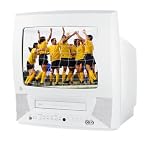 GE 13TVR72 13-Inch Spacemaker TV/VCR Combo , White