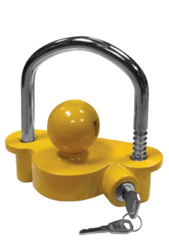 Coupling caravan lock