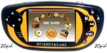 HE-ZM818 - Portable Media Player 2.4" TFT Display -Playlist Feature- Digital Camera - FM Radio - Video Game Player - MP3 & MP4 Player - Voice Recorder - 2GB Built-in Memory & Mini-SD Card Slot