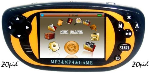 2GB Big Screen 2.4 LCD MP4   MP3 Player   Voice Recorder   Built In 2 MP Digital Camera w  Flash Light