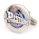 Detroit Pistons NBA Logo'd Executive Cufflinks w/Jewelry Box by Cuff Links