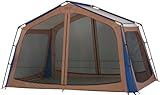 Wenzel Zephyr Screen Gazebo with 117 Sq. Ft. Area (Tan/Blue)