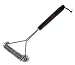 Quiseen Stainless Steel Heavy Duty 18” BBQ Grill Brush - Long Safe Handle