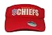 New Reebok Kansas City Chiefs Flex Fit Sun Visor - Red (Size S-M)