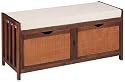 Island Collection Bench with 2 Drawers