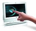 ASUS EEE TOP ETP1602C-WT-X0013 White Desktop with touch enabled 15.6 inch display, Intel Atom N270 (1.6Ghz) CPU, 160GB HDD, 1GB DDR II RAM, No Optical Drive, Integrated Graphics, Microsoft Windows XP Home