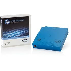 HP - Ultrium RW Data Cartridge - LTO Ultrium 5 - 1.5 To / 3 To - �tiquet� - Bleu clair - Support de stockage