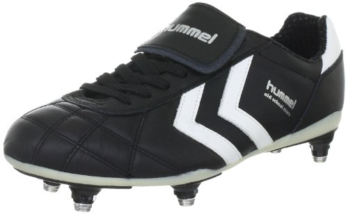 Old School Star Soft Ground Kangaroo Football, Chaussures football homme - Noir / Crème / vanille, 41.5 EU