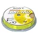 Sony - DVD-RW (rewritable), 2x, 10er Spindel mit je 120 Minuten