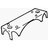 Johnson Prod. 2136PPK1 Carpet Riser