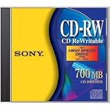 Sony 4x Rewritable CD-RW For Data - Single