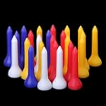 100Pcs 35mm Mixed Color Plastic Golf...