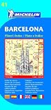 Michelin Barcelona Street Map (Michelin Map)