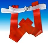 CSI RED Small- Medium Flag Football Flag Belt Set