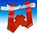 Sporting Goods : CSI RED Small- Medium Flag Football Flag Belt Set