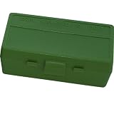 MTM 50 Round Flip-Top Ammo Box 38/357 Cal (Green)