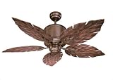 Savoy House 52083MO40 Portico Walnut Patina Ceiling Fan 52 Blade Span
