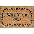 USCOA Intl 31801 DeCoir Brush Entrance Mat - Wipe Your Paws