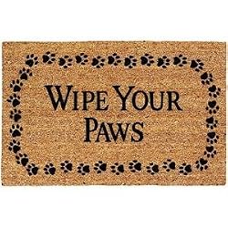 USCOA Intl 31801 DeCoir Brush Entrance Mat - Wipe Your Paws
