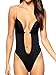 LAZAWG Women's Full Body Shaper Thong Convertible Seamless U Plunge Body Suit.