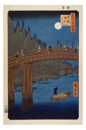 浮世絵ポスター『歌川広重Kyo Bridge』