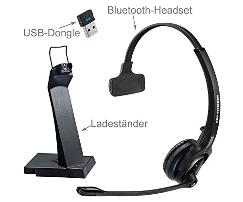 Sennheiser Mb Pro Uc Ml Headset Mono Wireless Bluetooth