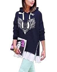 Long Sleeves General Print Spring Winter  Dress