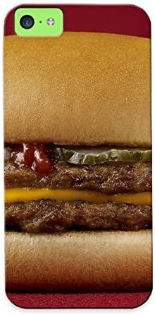 For Iphone Case, High Quality Food Mc Donalds Hamburgers Cheeseburgers For Iphone 5c Cover Cases / Nice Case For Lovers wangjiang maoyi