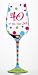 40 is the new 30 Stemware Glass