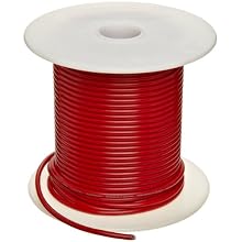 UL1015 Commercial Copper Wire, Bright, Red