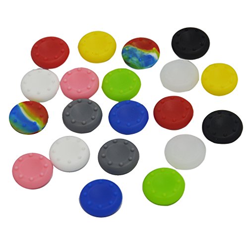 20 x Silicone Analog Controller Thumb Stick Grips 