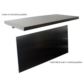  Stainless Wall Mounted Folding Workbench