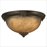 Berkshire 2 Light Tradtional Flushmount Ceiling Fixture