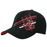 Top of the World Alabama Crimson Tide Black Surge One-Fit Hat