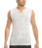G by GUESS Aqua Vista Slit Neck Tank